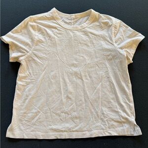 lululemon athletica White Short Sleeve Tee